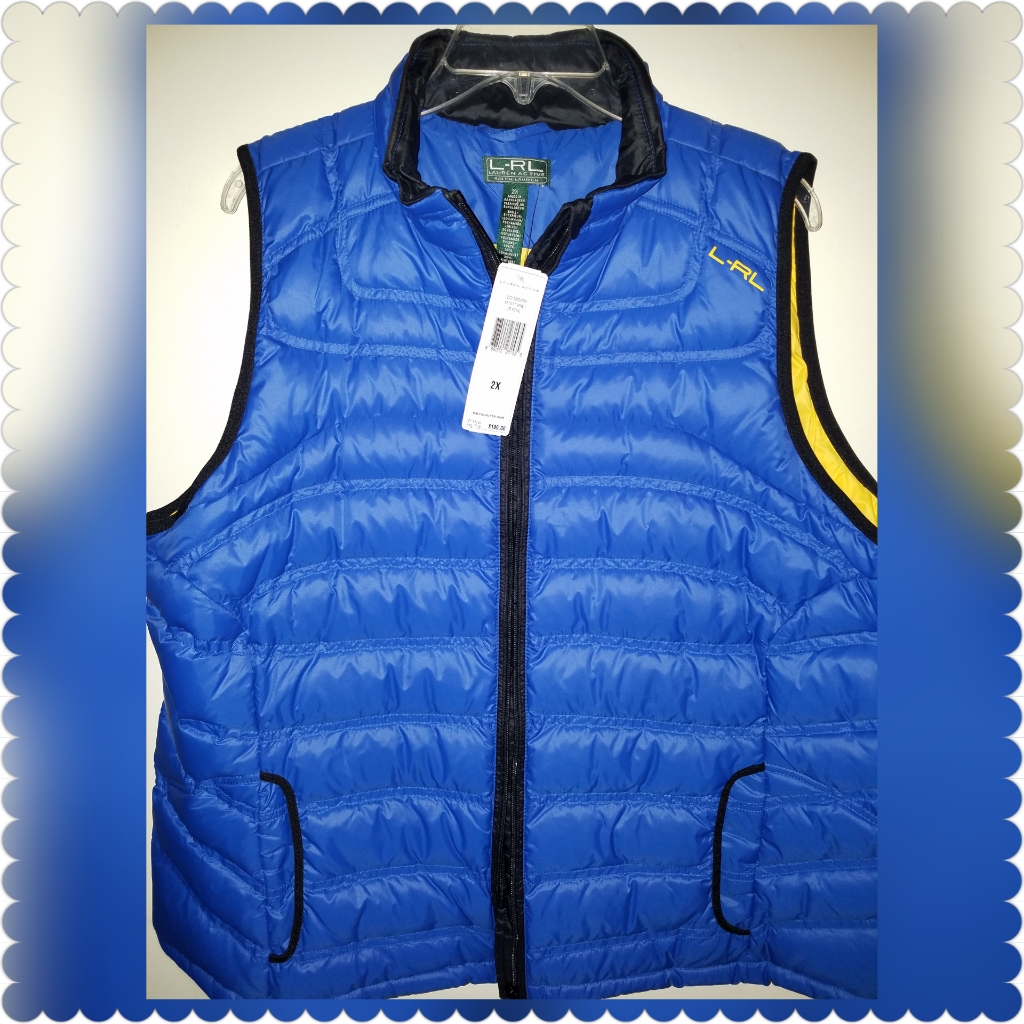 L.Rl Ralph Lauren Quilted Vest